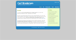 Desktop Screenshot of carlbrodersen.com