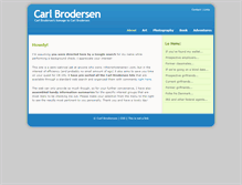 Tablet Screenshot of carlbrodersen.com